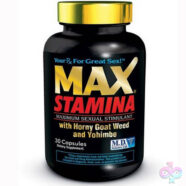 M.D. Science Lab Sex Toys - Max Stamina - 30 Count Bottle