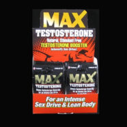 M.D. Science Lab Sex Toys - Max Testosterone - 24 Count Display - 2 Count Packets