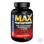 M.D. Science Lab Sex Toys - Max Testoterone - 60 Count Bottle