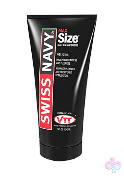 Max Size Male Enhancement Gel 5 fl oz by Swiss Navy M.D. Science Lab