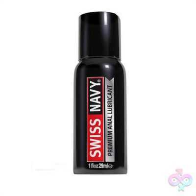 Swiss Navy Premium Silicone Anal Lubricant by M.D. Science Lab pump bottle
