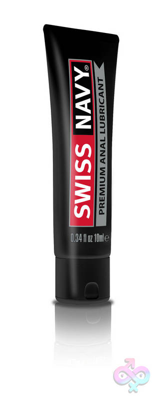 Swiss Navy Premium Silicone Anal Lubricant - 10ml M.D. Science Lab Sex Toys - Swiss Navy Premium Silicone Anal Lubricant - 10ml