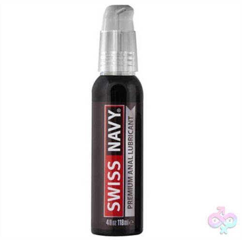 M.D. Science Lab Sex Toys - Swiss Navy Premium Silicone Anal Lubricant - 4 Oz.