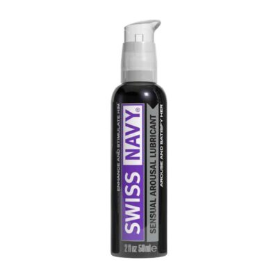 Swiss Navy Sensual Arousal Gel by M.D. Science Lab pump-dispenser bottle
