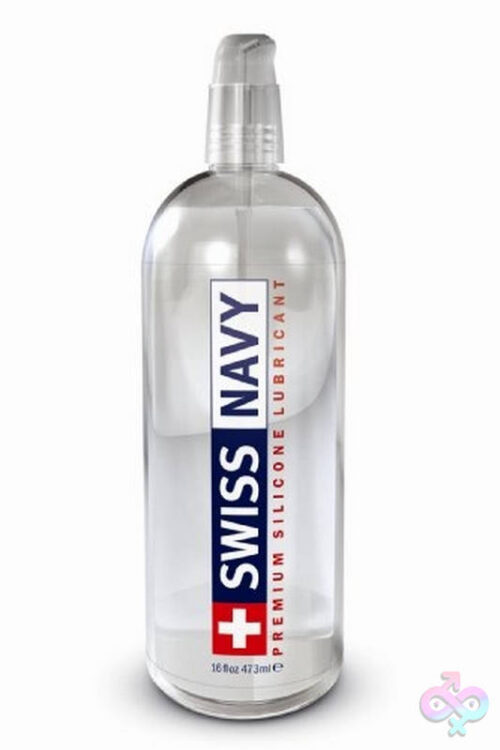 M.D. Science Lab Sex Toys - Swiss Navy Silicone Lube - 16 Fl. Oz.