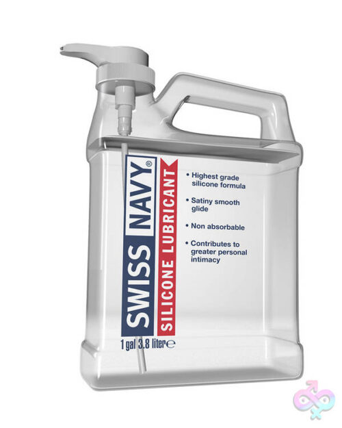 M.D. Science Lab Sex Toys - Swiss Navy Silicone Lubricant 1 Gallon