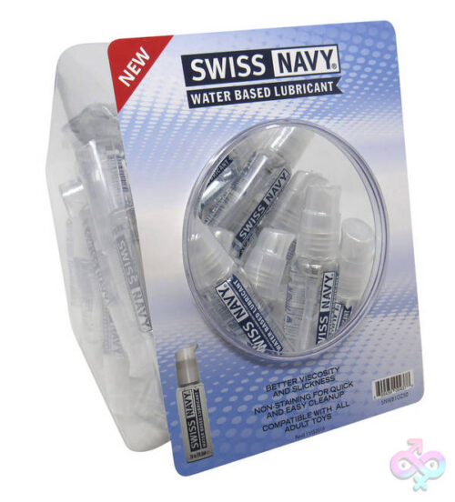 M.D. Science Lab Sex Toys - Swiss Navy Water-Based 1oz 50ct Fishbowl