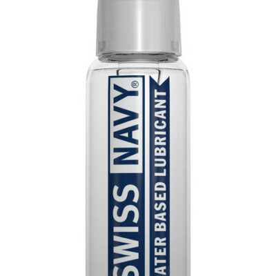 Swiss Navy Water Based 1oz lubricant by M.D. Science Lab in pump bottle