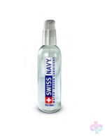 Swiss Navy lube review — Water-Based Lubricant 4 oz by M.D. Science Lab, front of bottle