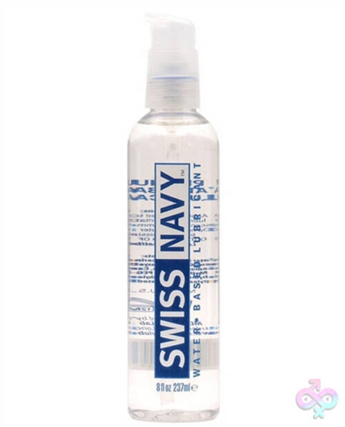 M.D. Science Lab Sex Toys - Swiss Navy Water-Based Lube - 8 Fl. Oz.