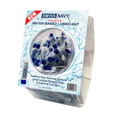 M.D. Science Lab Sex Toys - Water-Based Lubricant 10ml 100pc Fishbowl Display