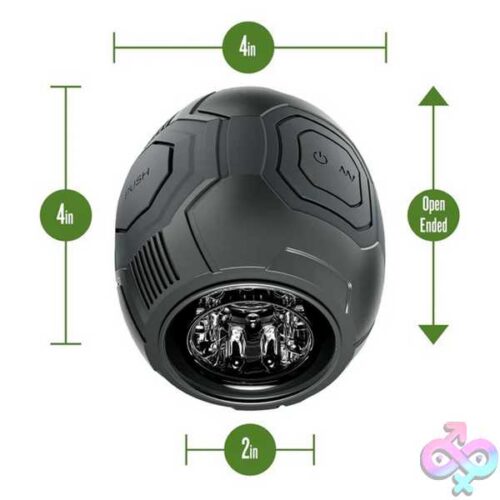 M For Men - Dome X - Vibrating Masturbator - Black - Image 5
