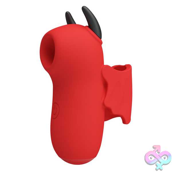 Discreet-Toys-Magic-Devil-Finger-Vibrator-Red-Bi-300070 Magic Devil Finger Vibrator - Image 1