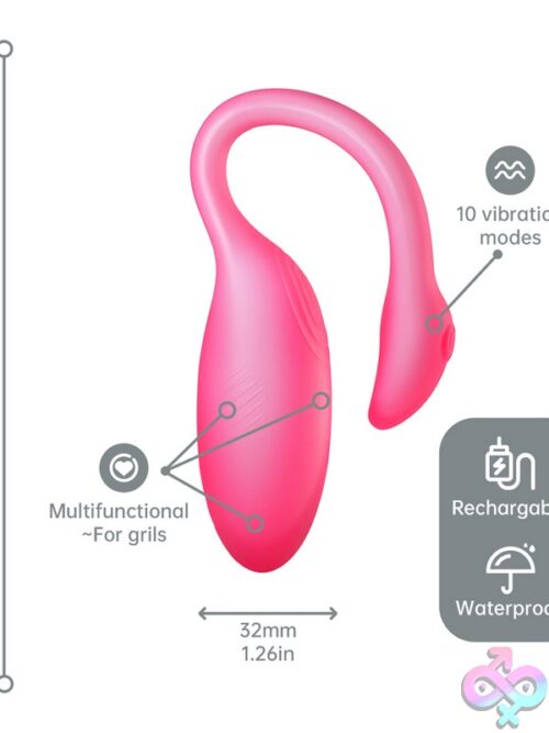 Magic Flamingo Max Vibrating Kegel Trainer – Pink - Image 3