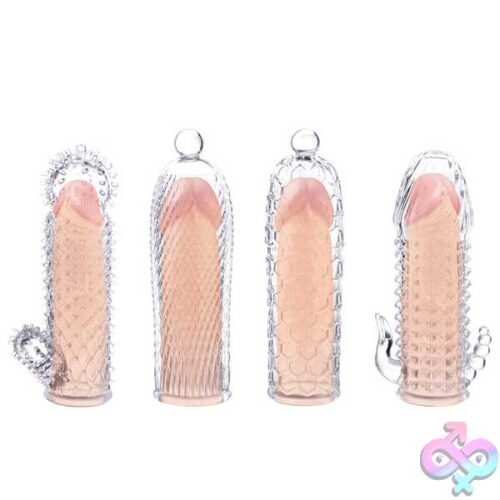 Magic Soft And Stretchy Tickler Sleeves Kit - Clear - Image 2