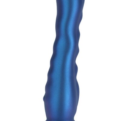 Rippled Silicone Vibrator — Maia Aurora by Maia Toys in blue