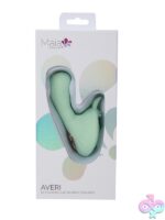 Maia Averi dual motor vibrating plug and clitoral stimulator in blue and green