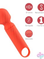 Maia Dolly Mini Wand Vibrator – Red - Image 2