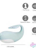 Maia Finn Mini Wand Vibrator – Blue - Image 3