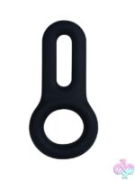 Maia Gavin Double Ring Cock Ring in Black - Image 2