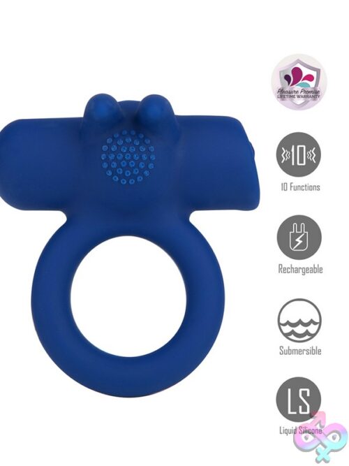 Maia Huxley Vibrating Silicone C-Ring – Blue - Image 3