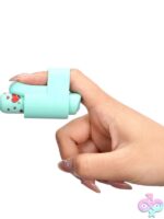 Maia Jilly Bullet & Finger Sleeve Vibrator – Blue - Image 3