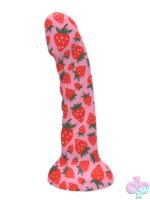 Maia Juci Strawberry Silicone Suction Cup Dong - Image 2