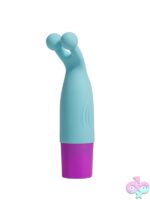 Maci Mini Bunny Ear Vibrator in Blue - Image 2