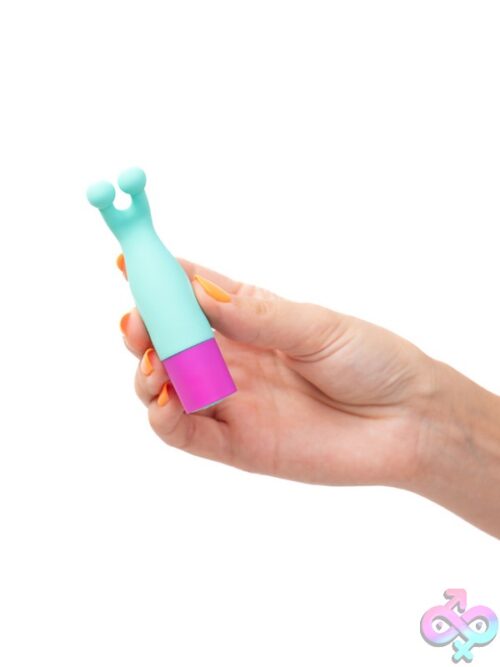 Maci Mini Bunny Ear Vibrator In Blue - Image 3