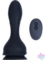 Black Vibrating Inflatable Plug Maia Maverick by Maia Toys