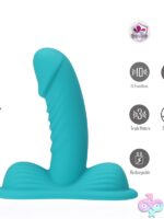Maia Oakley 10-Speed Insertable Grinder Vibrator – Blue - Image 3