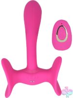 hands-free g-spot vibrator Maia Paislee in pink silicone by Maia Toys