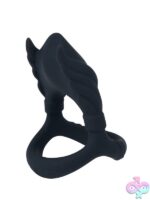 Maia Rocky Vibrating Cock Ring – Black - Image 2
