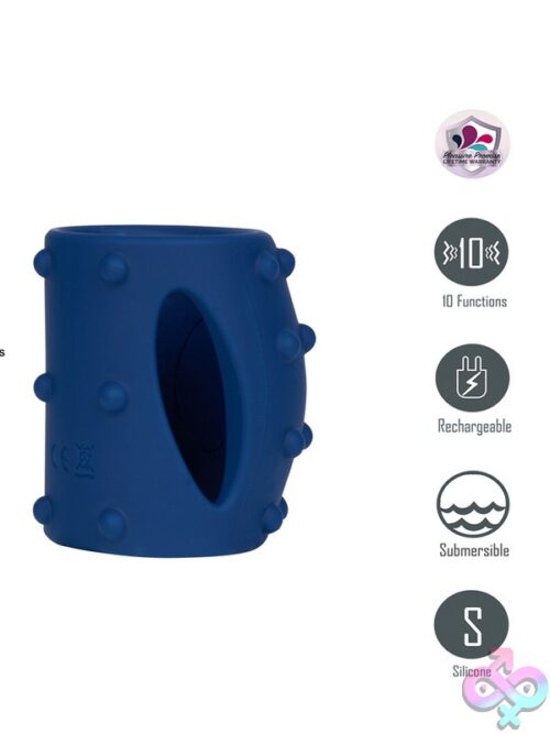 Maia Romeo Vibrating Extension Sleeve In Blue - Image 3