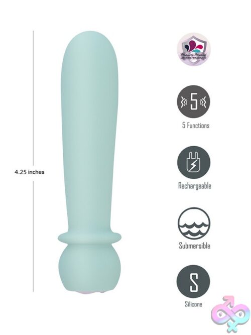 Maia Symba Smooth Bullet – Teal - Image 3