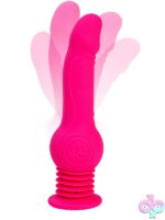Maia Tegan Thrusting Silicone Vibrator in Pink - Image 2