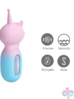 Maia Unie Mini-Wand – Pink Unicorn Silicone Vibrator - Image 3