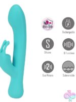 Maia Zara Teal Dual Motor Rabbit Vibrator - Image 3