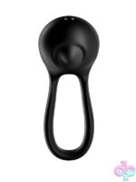 Majestic Duo Vibrating Cock Ring in Black - Image 3