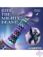 Majestic Eryndor Silicone Dildo – Opalescent Blue - Image 5