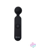 Majestic Tamina Mini Wand Vibrator in Black - Image 2