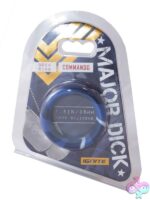 Blue camouflage 1.5-inch cock donut ring by Si Novelties
