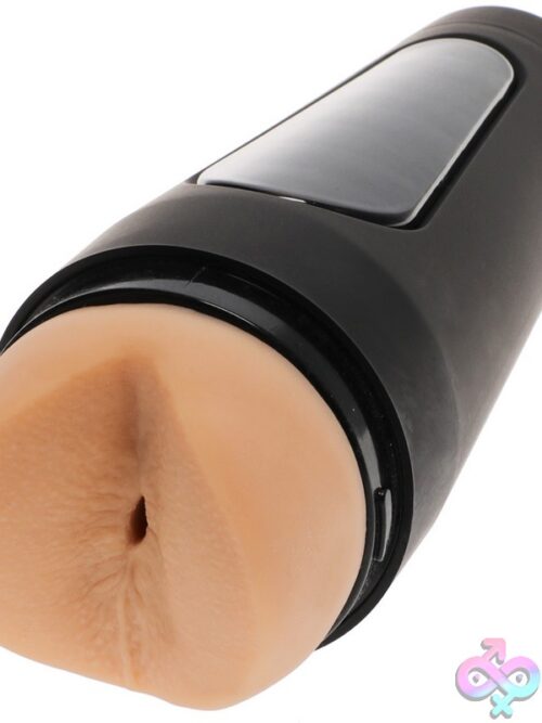 Man Squeeze Chad White Ultraskyn Stroker Ass – Black - Image 2