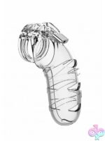 Mancage Chastity Cock Cage 5.5 Inch Clear - Image 2