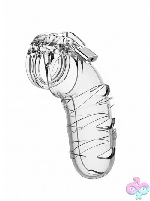 Mancage Chastity Cock Cage 5.5 Inch Clear - Image 2