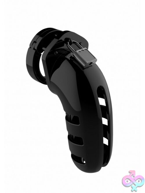 Mancage Chastity Cock Cage 5.5 Inch Black - Image 2