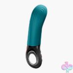 Manta Vibrating Masturbator - Bottle Green - Image 6