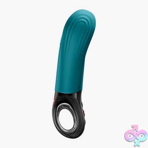 Manta Vibrating Masturbator - Bottle Green - Image 6