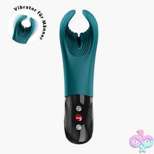 Manta Vibrating Masturbator - Bottle Green - Image 7