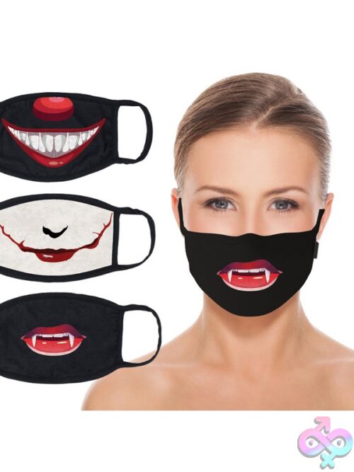 Maskerade Horror Character Face Masks 3-Pack - Image 2